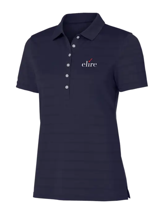 Callaway Womens Navy Ventilated Polo w/Elire Logo