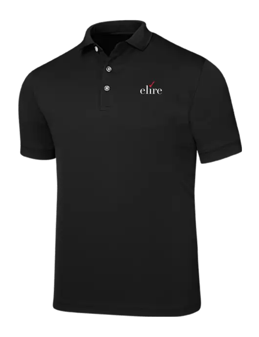 Callaway Ottoman Black Polo w/Elire Logo