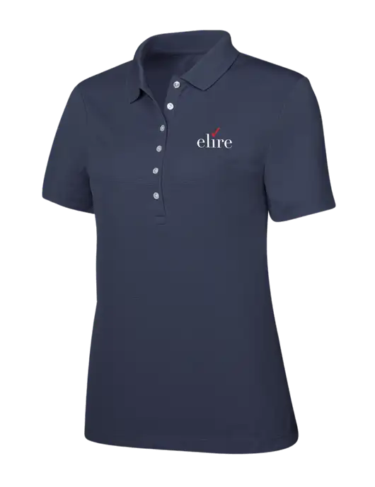 Callaway Womens Ottoman Navy Polo w/Elire Logo
