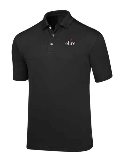 Callaway Core Black Performance Polo w/Elire Logo