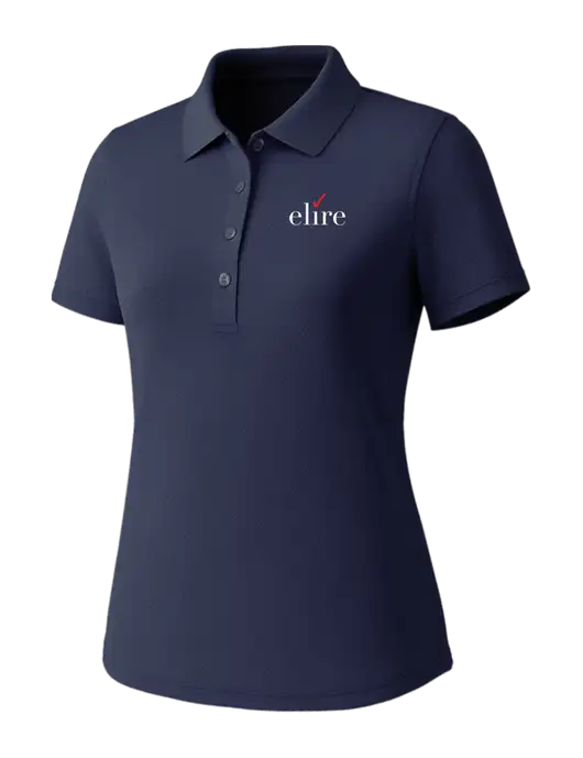 Callaway Womens Core Navy Performance Polo w/Elire Logo