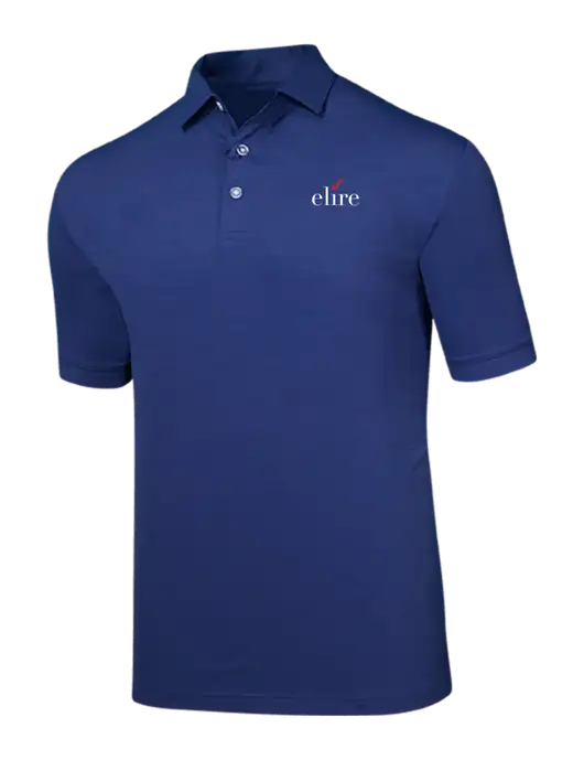 Callaway Navy Fashion Tonal Polo w/Elire Logo