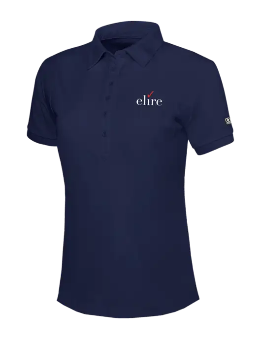 OGIO Womens Navy Jewel Polo w/Elire Logo