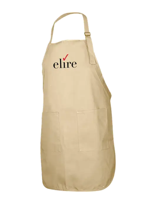 Full-Length Stone Apron With Pockets w/Elire Logo