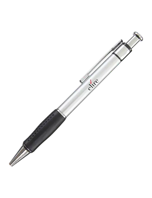 Malta Silver Pen - Black Ink w/Elire Logo
