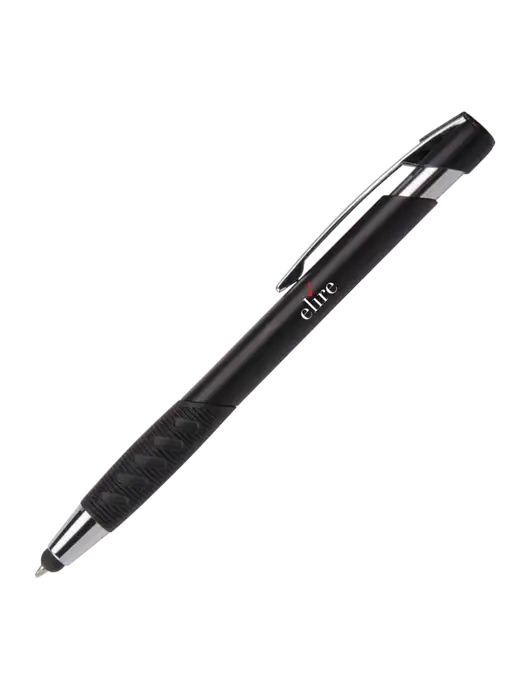 Alize Black Stylus Black Ink Pen w/Elire Logo