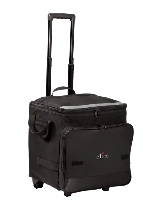 Black Rolling Cooler w/Elire Logo