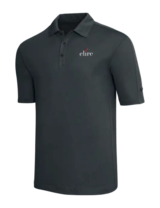 Nike Dark Grey Tech Sport Dri-FIT Polo w/Elire Logo