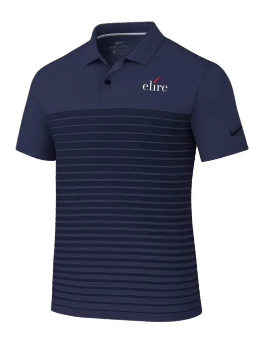 Nike Navy Dri-FIT Vapor Block Polo w/Elire Logo