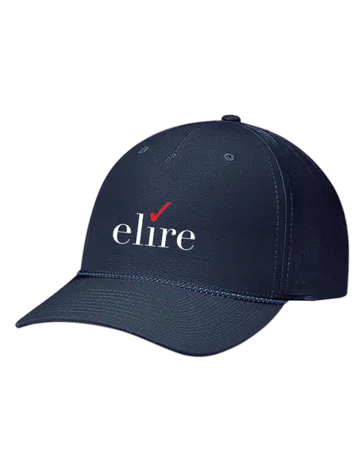 Richardson Laser Perf Performance Dark Navy/Navy-Grey-Blue Rope Cap w/Elire Logo