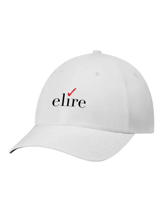 Richardson Relaxed Performance Lite White Cap w/Elire Logo
