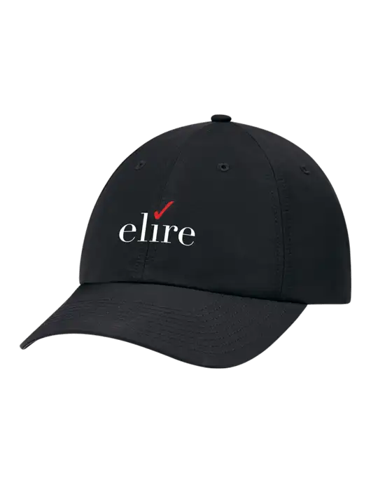 Richardson Relaxed Performance Lite Black Cap w/Elire Logo