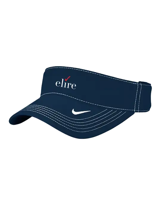 Nike Navy Dri-FIT Ace Visor w/Elire Logo