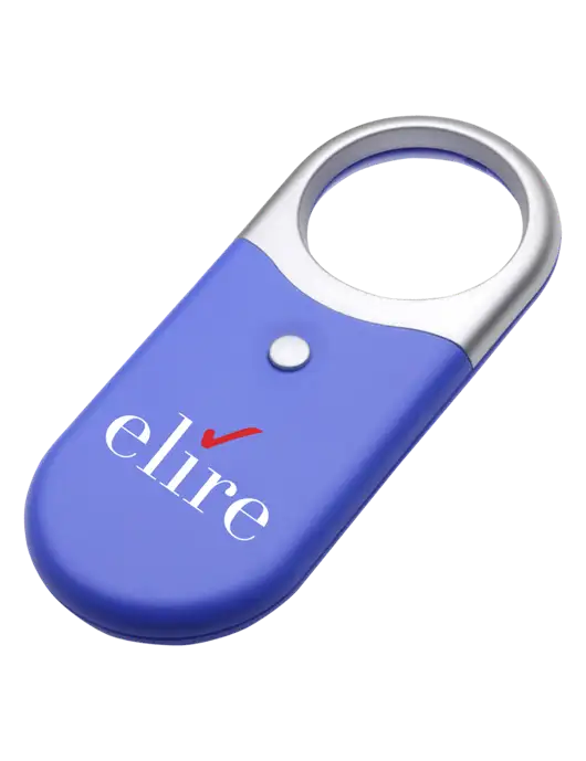 Compact Blue Magnifier Light w/Elire Logo
