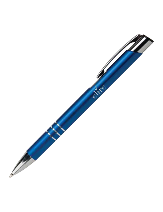 Laurent Blue Pen - Black Ink w/Elire Logo